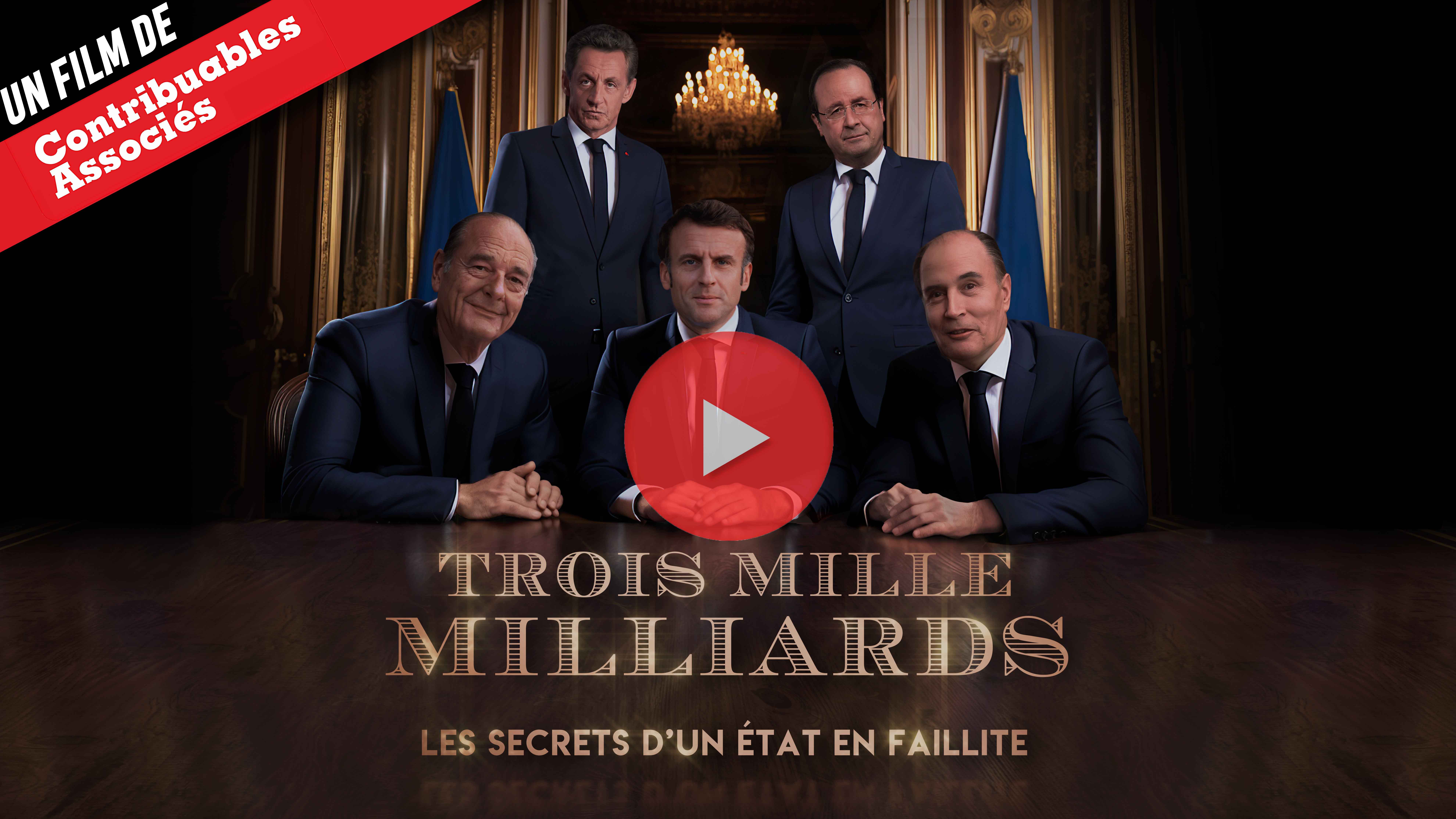 TROIS MILLE MILLIARDS : LES SECRETS D'UN ÉTAT EN FAILLITE