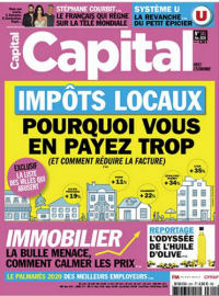 Argus des communes de Contribuables Associés : grand dossier dans Capital de février 2020