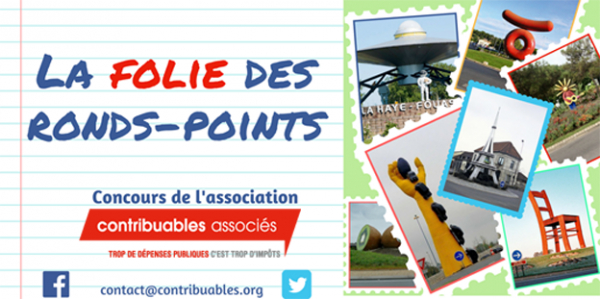 Folie des ronds-points : concours de Contribuables Associés