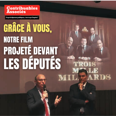 Grâce à vous, notre documentaire projeté à l&#039;Assemblée nationale.